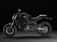 Alle originele en vervangende onderdelen voor uw Ducati Monster 821 Dark Brasil 2016.